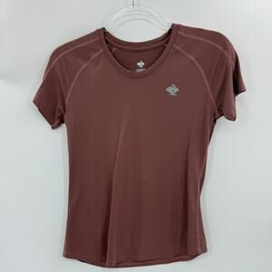 RABBIT Running Shirt Sleeve Shirt Size S Semi Fitted Lightweight Cool Top